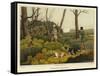 Pheasant Shooting-Henry Thomas Alken-Framed Stretched Canvas