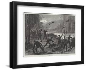 Pheasant Shooting-null-Framed Premium Giclee Print