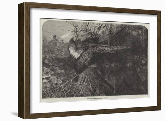 Pheasant-Shooting-null-Framed Giclee Print