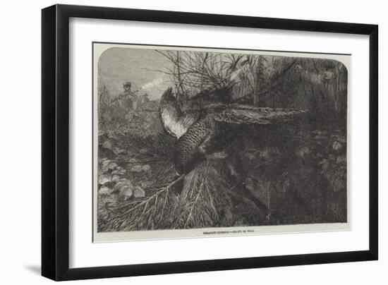 Pheasant-Shooting-null-Framed Premium Giclee Print
