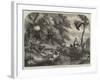 Pheasant Shooting-null-Framed Giclee Print