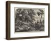 Pheasant Shooting-null-Framed Giclee Print