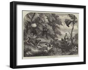 Pheasant Shooting-null-Framed Giclee Print