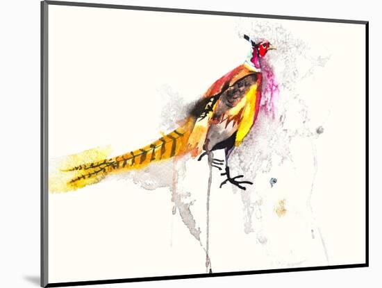 Pheasant-Karin Johannesson-Mounted Art Print