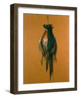 Pheasants, 1984-Lincoln Taber-Framed Giclee Print