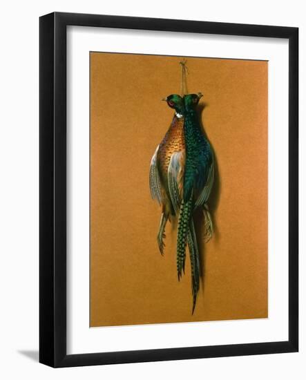 Pheasants, 1984-Lincoln Taber-Framed Giclee Print