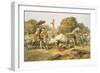 Pheel Khana, or Elephants Quarters, Holcars Camp, from 'India Ancient and Modern', 1867-William 'Crimea' Simpson-Framed Premium Giclee Print