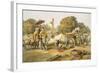 Pheel Khana, or Elephants Quarters, Holcars Camp, from 'India Ancient and Modern', 1867-William 'Crimea' Simpson-Framed Giclee Print