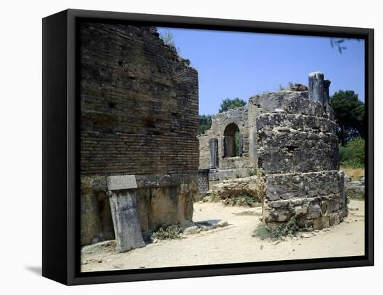 Pheidias' Workshop in Olympia, Greece, 5th Century BC-null-Framed Stretched Canvas