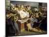 Pheidippides Giving Word of Victory after the Battle of Marathon-Luc-olivier Merson-Mounted Giclee Print