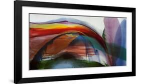 Phenomena Waves Without Wind, 1977-Paul Jenkins-Framed Art Print