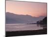 Phewa Lake at Sunset, Near Pokhara, Gandak, Nepal, Asia-Mark Chivers-Mounted Premium Photographic Print