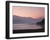 Phewa Lake at Sunset, Near Pokhara, Gandak, Nepal, Asia-Mark Chivers-Framed Photographic Print