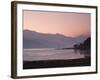 Phewa Lake at Sunset, Near Pokhara, Gandak, Nepal, Asia-Mark Chivers-Framed Photographic Print