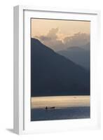 Phewa Tal Lake, Pokhara, Western Hills, Nepal, Himalayas, Asia-Ben Pipe-Framed Photographic Print