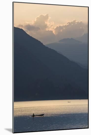 Phewa Tal Lake, Pokhara, Western Hills, Nepal, Himalayas, Asia-Ben Pipe-Mounted Photographic Print