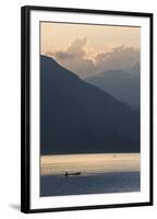 Phewa Tal Lake, Pokhara, Western Hills, Nepal, Himalayas, Asia-Ben Pipe-Framed Photographic Print