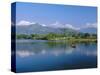 Phewatal Lake, Annapurna Region, Pokhara, Nepal-Gavin Hellier-Stretched Canvas