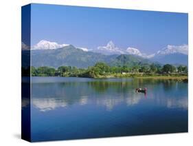 Phewatal Lake, Annapurna Region, Pokhara, Nepal-Gavin Hellier-Stretched Canvas