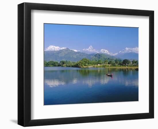 Phewatal Lake, Annapurna Region, Pokhara, Nepal-Gavin Hellier-Framed Photographic Print