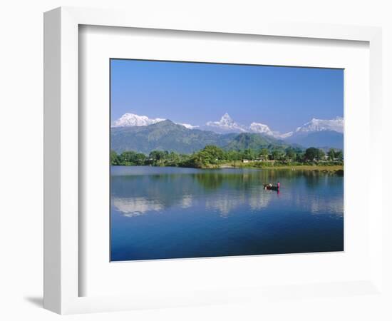 Phewatal Lake, Annapurna Region, Pokhara, Nepal-Gavin Hellier-Framed Photographic Print