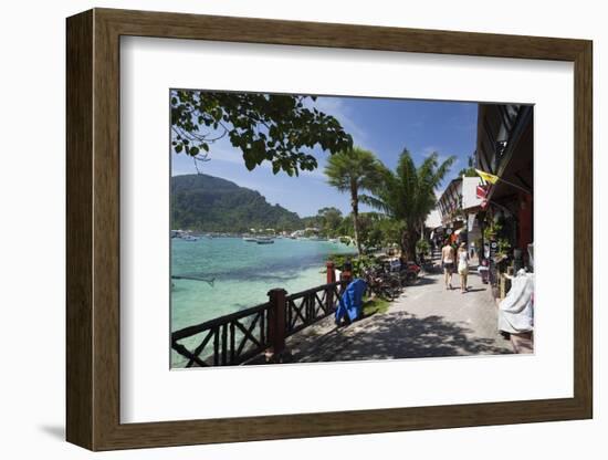 Phi Phi Don Village and Ton Sai Bay-Stuart Black-Framed Photographic Print