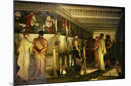 Phidias and the Parthenon Frieze-Sir Lawrence Alma-Tadema-Mounted Giclee Print