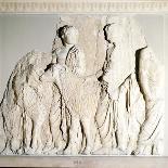 Parthenon Frieze, Elgin Marbles, Sacrifice Procession with Ram, c5th century BC-Phidias-Giclee Print