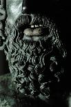 Riace Bronze (B), Head of Bronze Statue of a Young Man with Helmet, Detail-Phidias-Framed Giclee Print