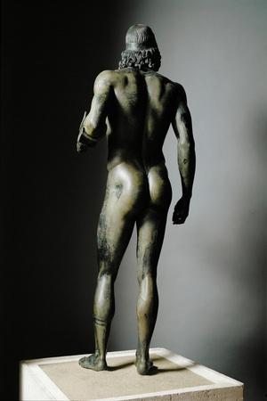 Riace Bronze (A), Bronze Statue of a Man with Headband