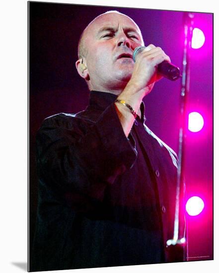 Phil Collins-null-Mounted Photo