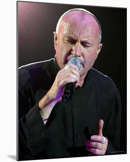 Phil Collins-null-Mounted Photo