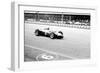 Phil Hill Driving a Ferrari Enters the Pits, 1961 (Photo)-null-Framed Giclee Print