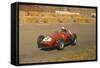 Phil Hill in Action in a Ferrari, Dutch Grand Prix, Zandvoort, 1959-null-Framed Stretched Canvas