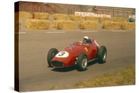 Phil Hill in Action in a Ferrari, Dutch Grand Prix, Zandvoort, 1959-null-Stretched Canvas