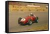 Phil Hill in Action in a Ferrari, Dutch Grand Prix, Zandvoort, 1959-null-Framed Stretched Canvas