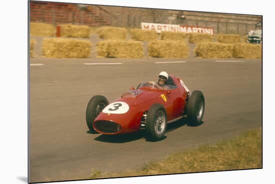 Phil Hill in Action in a Ferrari, Dutch Grand Prix, Zandvoort, 1959-null-Mounted Photographic Print