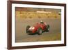 Phil Hill in Action in a Ferrari, Dutch Grand Prix, Zandvoort, 1959-null-Framed Photographic Print