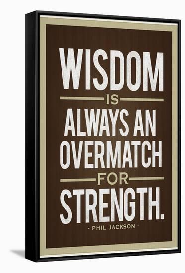 Phil Jackson Wisdom Quote-null-Framed Stretched Canvas