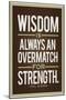 Phil Jackson Wisdom Quote-null-Mounted Poster