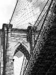 Ny Water Taxi under Brooklyn Bridge-Phil Maier-Photographic Print
