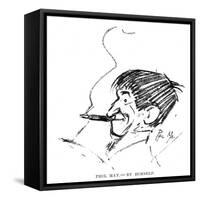 Phil May by Himself-null-Framed Stretched Canvas