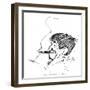 Phil May by Himself-null-Framed Art Print