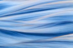 Abstract river water in motion, River Whiteadder, Berwickshire, Scottish Borders-Phil McLean-Mounted Photographic Print