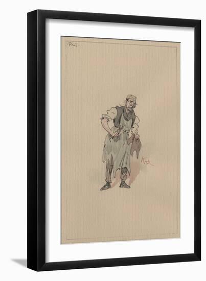 Phil Squod, C.1920s-Joseph Clayton Clarke-Framed Giclee Print