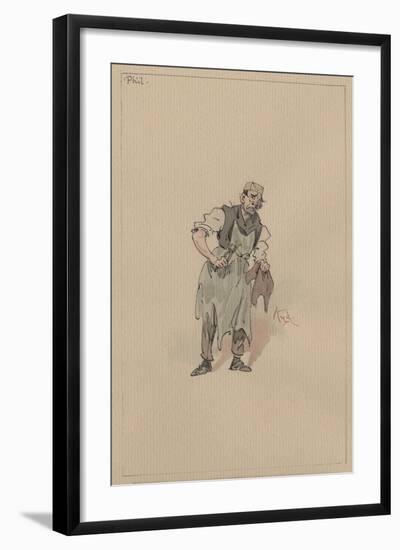 Phil Squod, C.1920s-Joseph Clayton Clarke-Framed Giclee Print