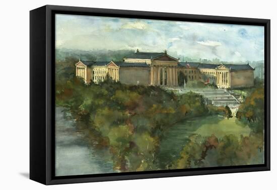Phila Art Museum-Noel Miles-Framed Stretched Canvas