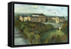 Phila Art Museum-Noel Miles-Framed Stretched Canvas