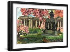 Phila Free Library-Noel Miles-Framed Art Print