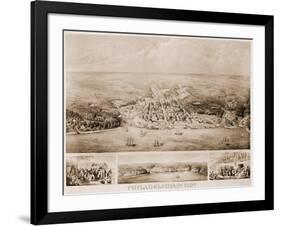 Philadelphia, 1702-null-Framed Giclee Print